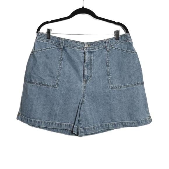 Vintage Denim Blue Jean Shorts - Picture 4 of 5